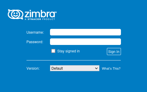 zimbra_login